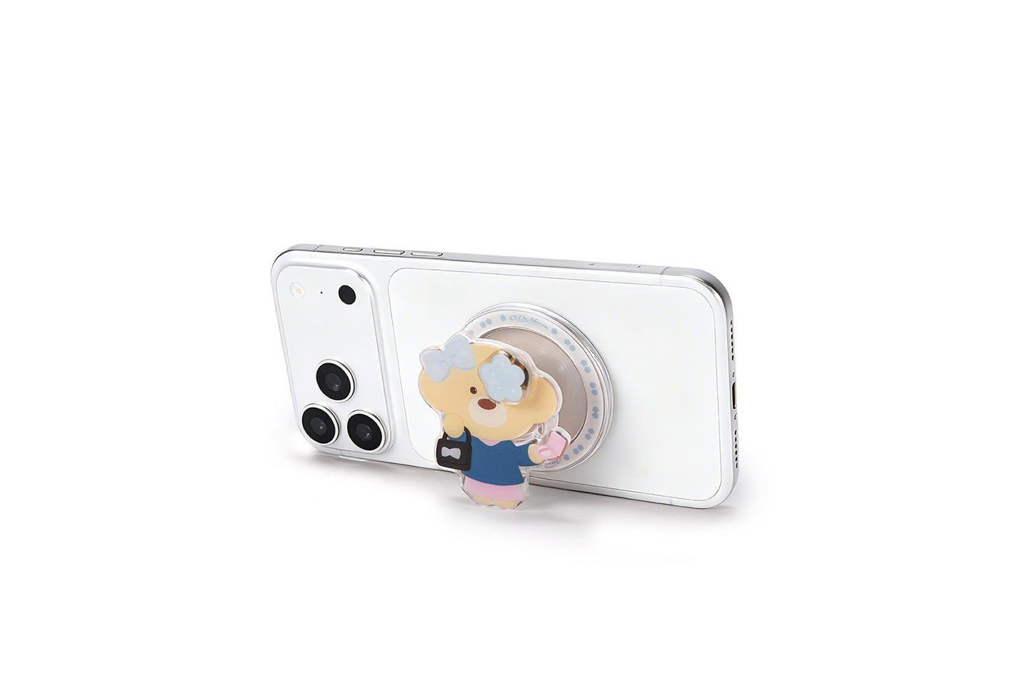 13DE MARZO Cannelés Bear Phone PopSocket