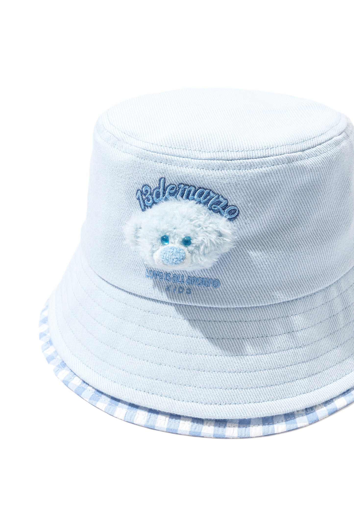 13DE MARZO BabyBear Bucket Hat Blue - 13DE MARZO