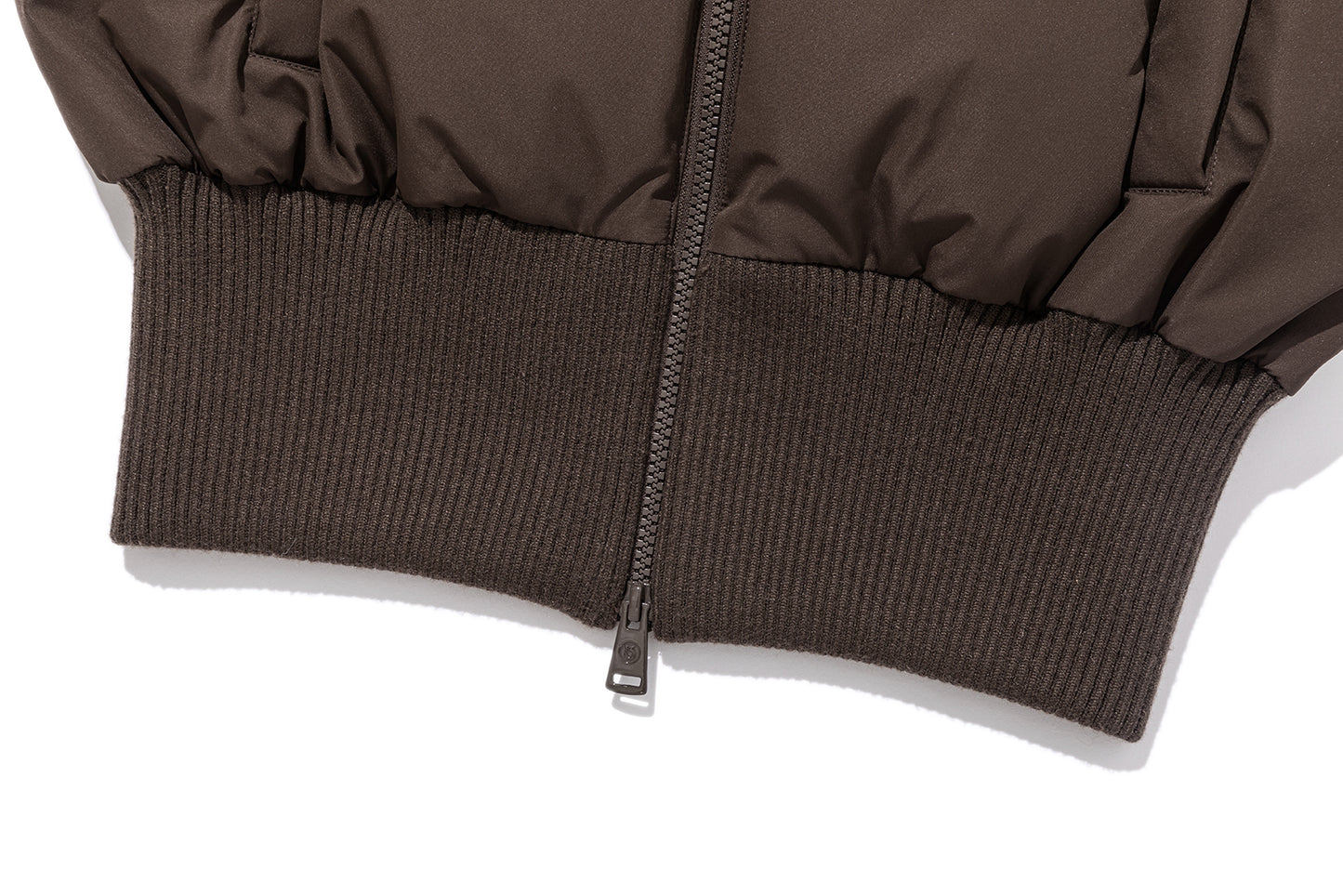 13DE MARZO Doozoo Short Down Jacket Brown