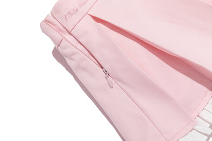 13DE MARZO BabyBear Pleated Skirt Pink