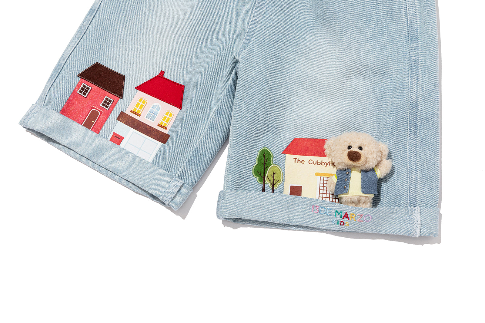 13DE MARZO BabyBear Town Greeting Pants - 13DE MARZO