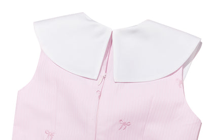 13DE MARZO BabyBear Bow Bubble Dress Pink