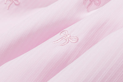 13DE MARZO BabyBear Bow Bubble Dress Pink