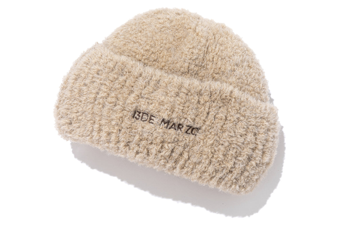 13DE MARZO Doozoo Bear Knit Beanie Brown