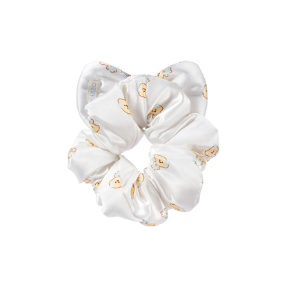 13DE MARZO All-over Bear Print Bow Hair Tie
