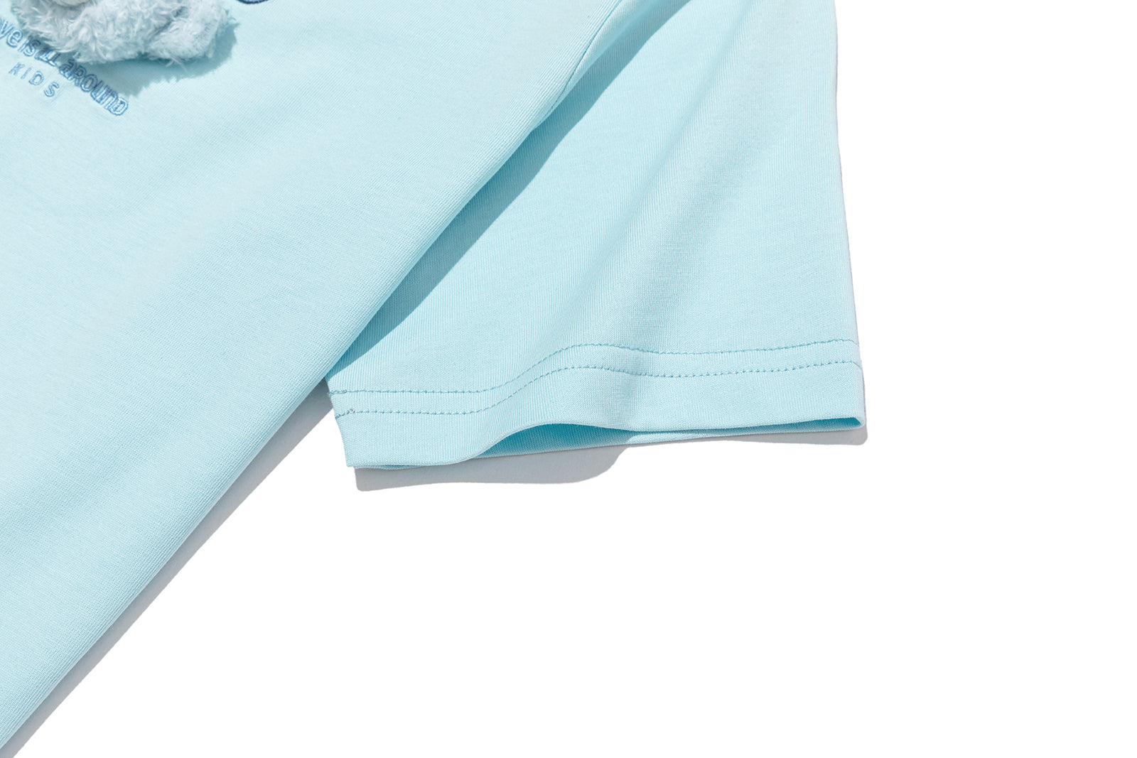 13DE MARZO BabyBear Round Neck T-shirt Blue - 13DE MARZO