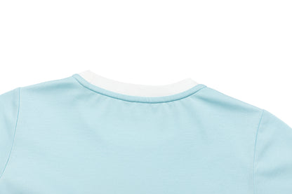 13DE MARZO BabyBear Round Neck T-shirt Blue - 13DE MARZO