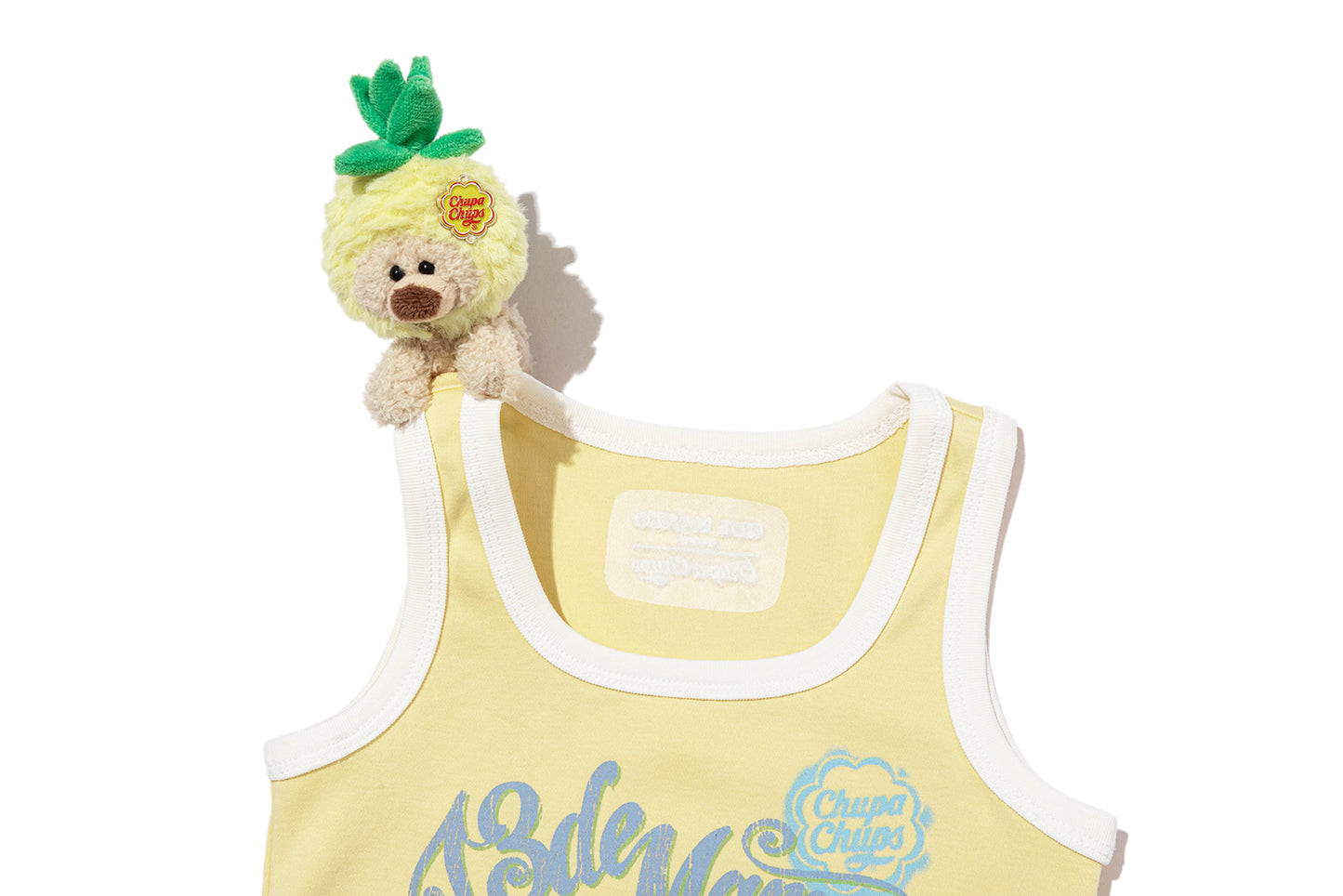 13DE MARZO BabyBear Printed Tank Top Yellow - 13DE MARZO