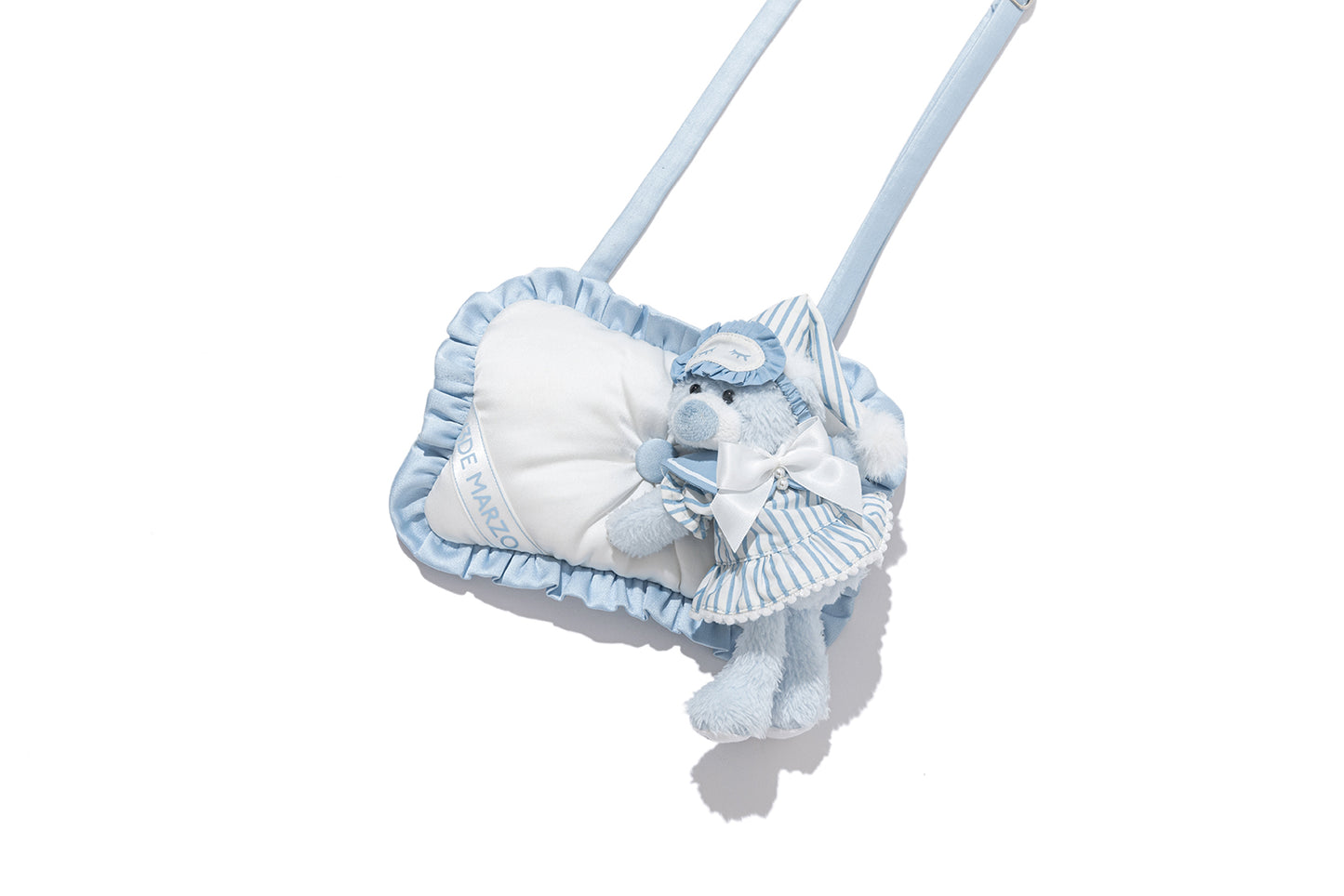 13DE MARZO Nighty Night Bear Crossbody Bag