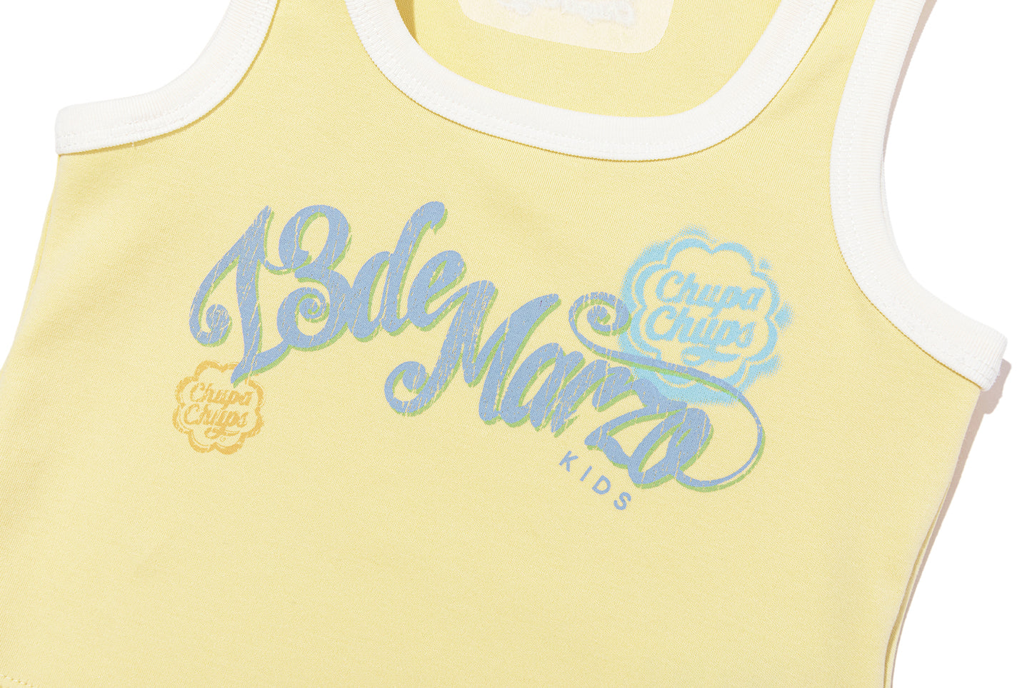13DE MARZO BabyBear Printed Tank Top Yellow - 13DE MARZO