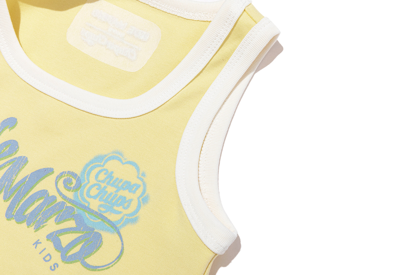 13DE MARZO BabyBear Printed Tank Top Yellow - 13DE MARZO