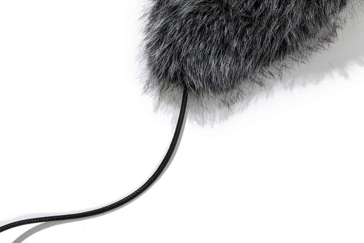13DE MARZO Rolling Stones Plush Earflap Hat Black