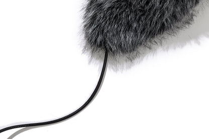 13DE MARZO Rolling Stones Plush Earflap Hat Black