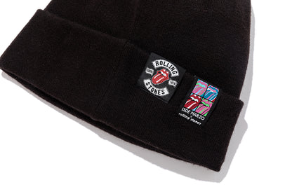 13DE MARZO Rolling Stones Tongue Bear Beanie Black