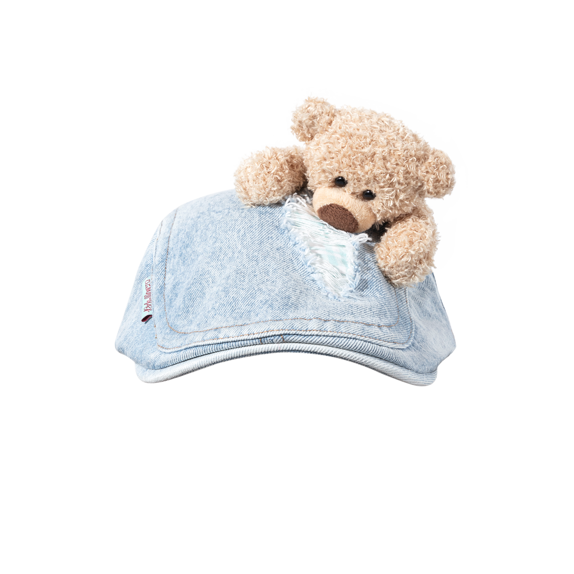 13DE MARZO Plaid Distressed Cap - 13DE MARZO