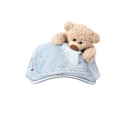 13DE MARZO Plaid Distressed Cap - 13DE MARZO