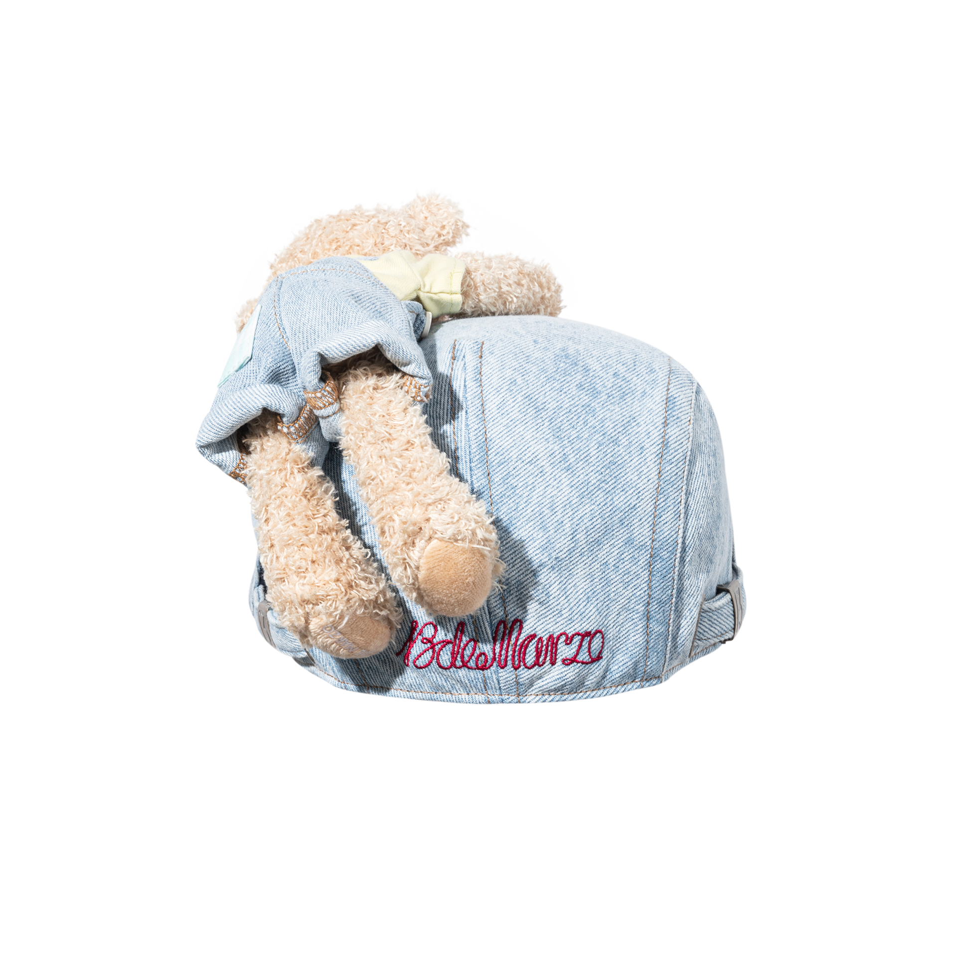 13DE MARZO Plaid Distressed Cap - 13DE MARZO