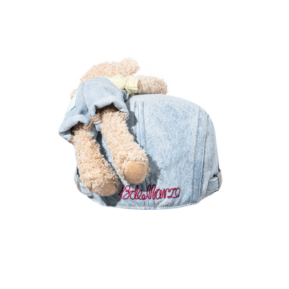 13DE MARZO Plaid Distressed Cap - 13DE MARZO