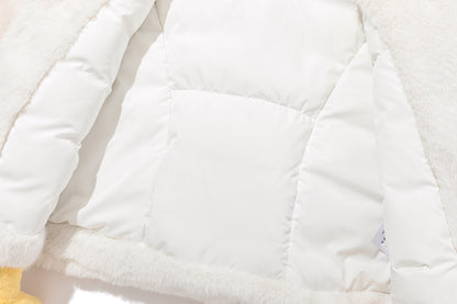 13DE MARZO BabyBear Duck Plush Down Jacket