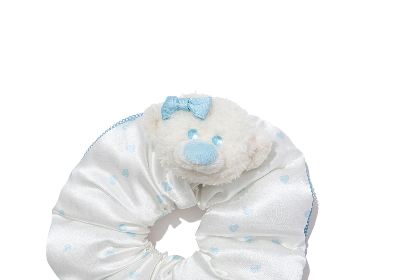 13DE MARZO Heart Polka Dot Hair Tie