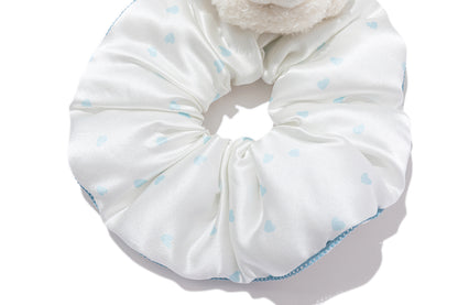 13DE MARZO Heart Polka Dot Hair Tie