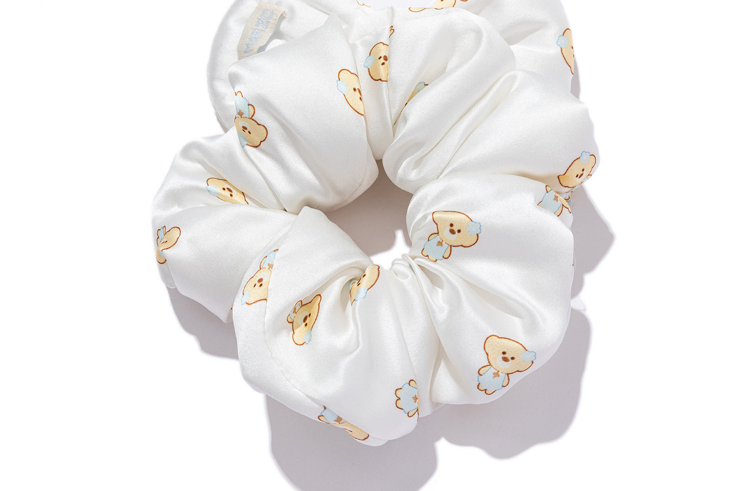 13DE MARZO All-over Bear Print Bow Hair Tie