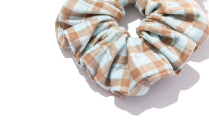 13DE MARZO Bear Plaid Hair Tie