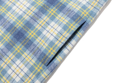 13DE MARZO Lollipop Hooded Shirt Jacket Blue - 13DE MARZO