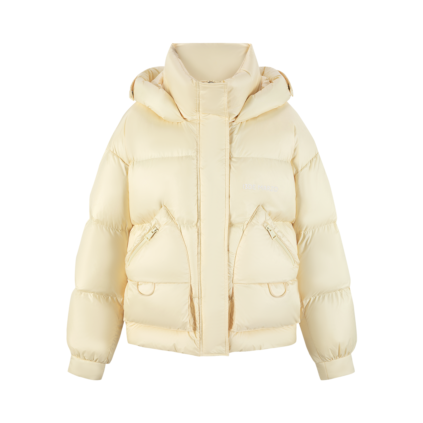 13DE MARZO Bear Embossment Down Jacket