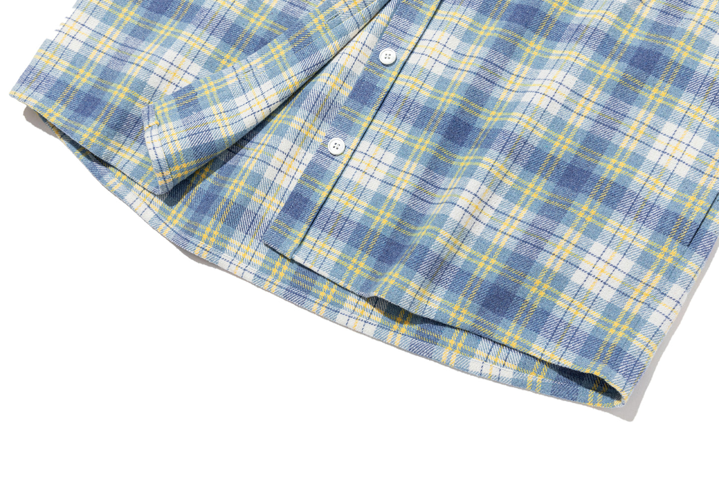 13DE MARZO Lollipop Hooded Shirt Jacket Blue - 13DE MARZO