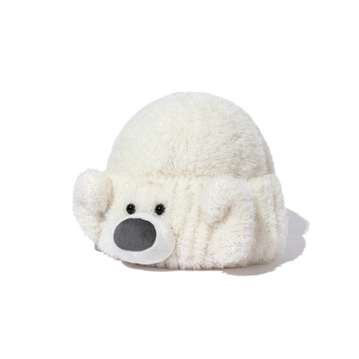 13DE MARZO Doozoo Bear Knit Beanie White