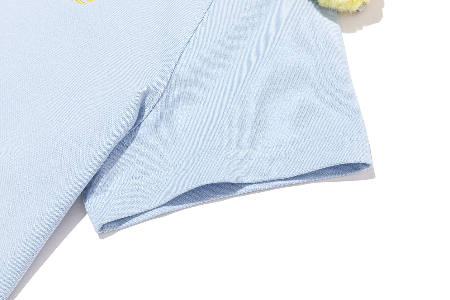 13DE MARZO Bear Print with Rhinestone T-shirt Blue - 13DE MARZO