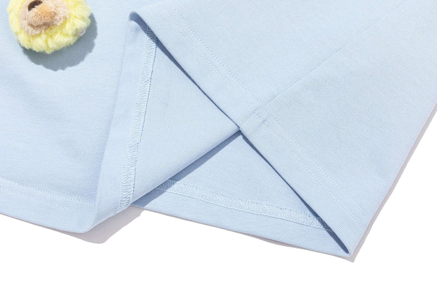 13DE MARZO Bear Print with Rhinestone T-shirt Blue - 13DE MARZO