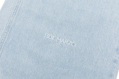 13DE MARZO Charm Chain Printed Jeans - 13DE MARZO