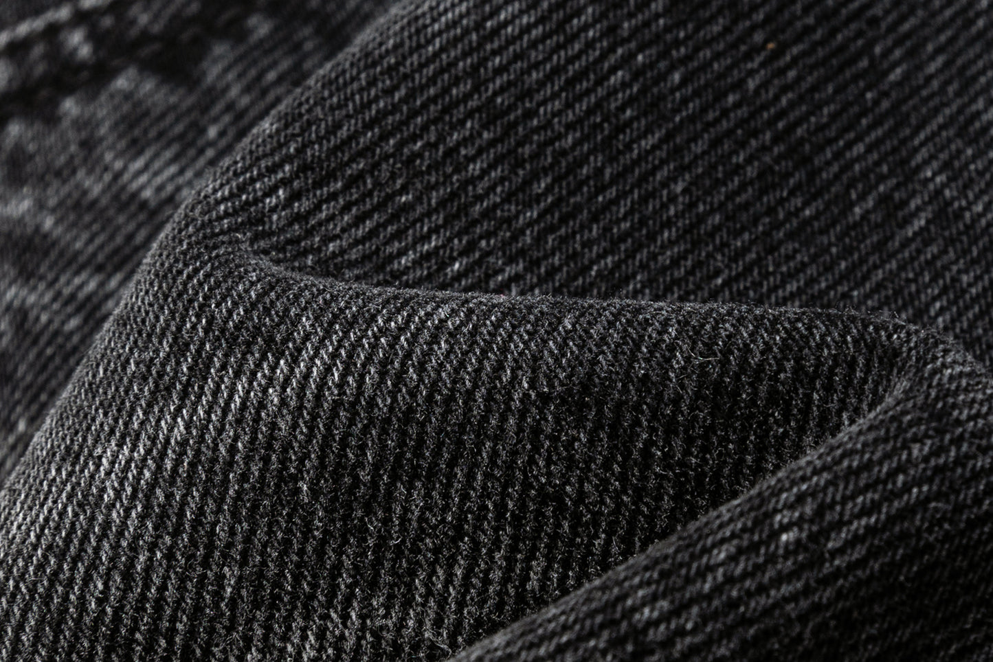 13DE MARZO Lollipop Distressed Denim Shorts Black - 13DE MARZO