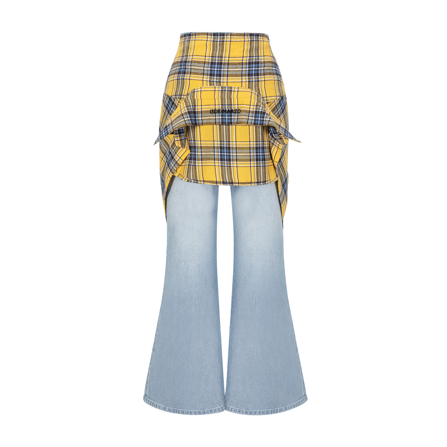 13DE MARZO Plaid Shirt Jeans