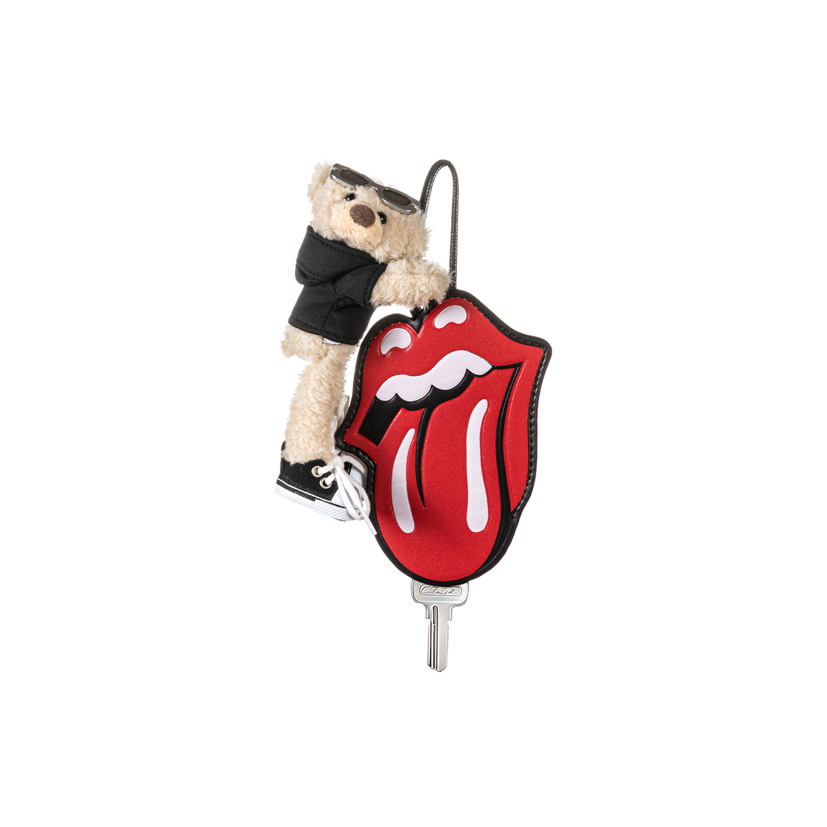 13DE MARZO Rolling Stones Bear Key Pouch