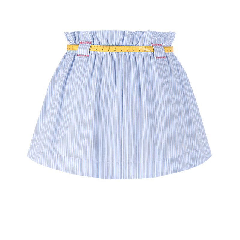 13DE MARZO Tailor Bear Stripe Skirt - 13DE MARZO