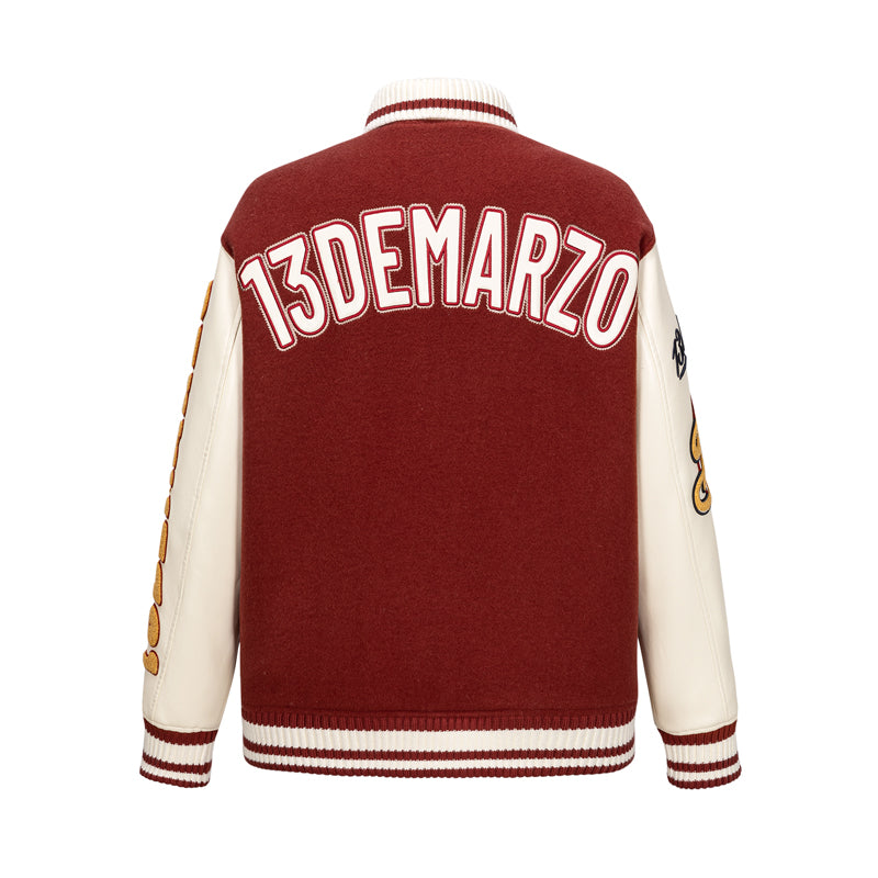 13DE MARZO Doozoo Retro Instruments Baseball Jacket - 13DE MARZO