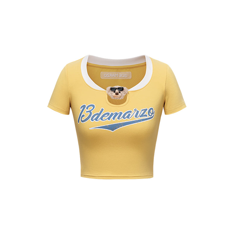 13DE MARZO Collision Colour Slim Top - 13DE MARZO