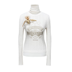 Harry Potter × 13DE MARZO Quidditch Bear High Neck Sweater