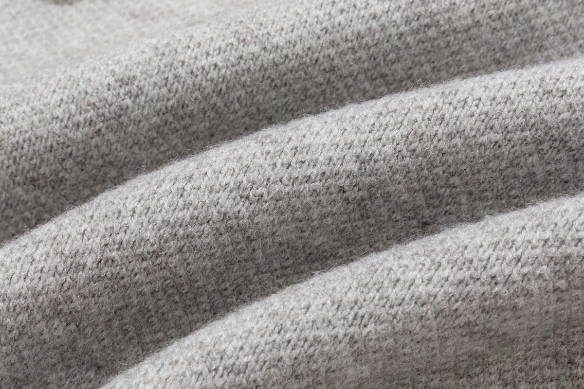 13DE MARZO BabyBear Fair Isle Pullover Sweater Grey - 13DE MARZO
