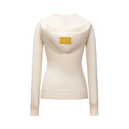 13DE MARZO Bear Knit Fit Hoodie - 13DE MARZO