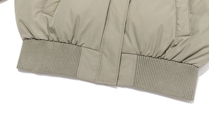 13DE MARZO Doozoo Fur Collar Parka Down Jacket Green