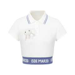 13DE MARZO Doozoo Short Polo Tee