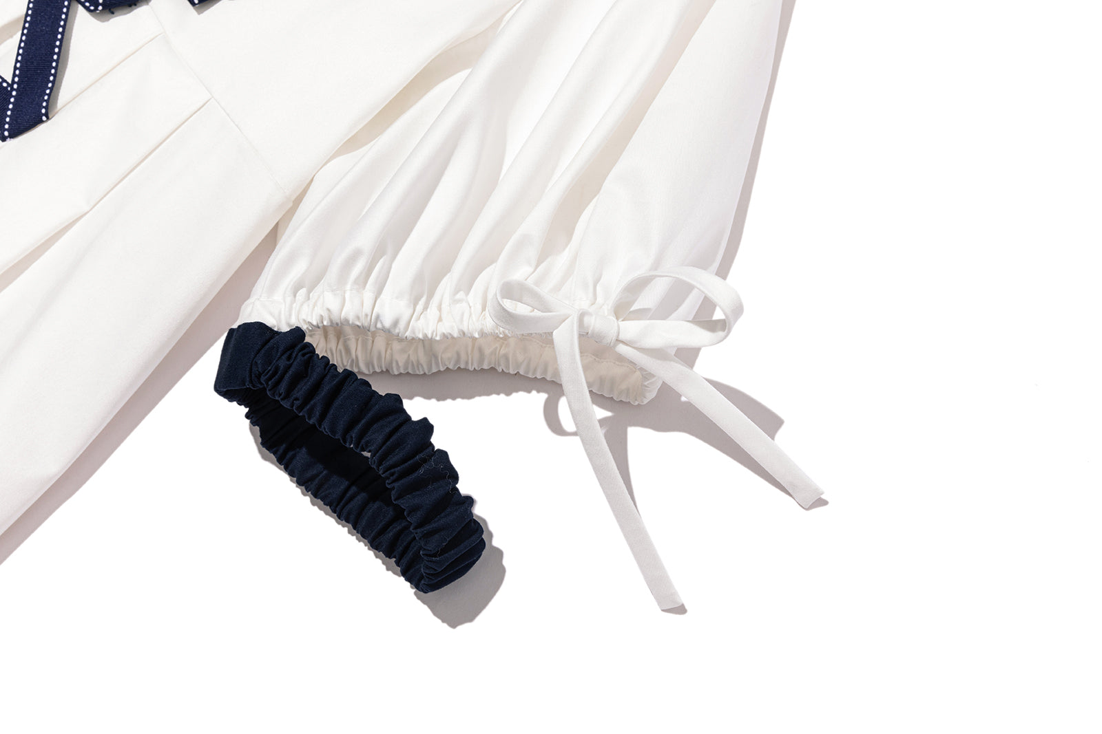 13DE MARZO Nautical Style Pleated Dress - 13DE MARZO