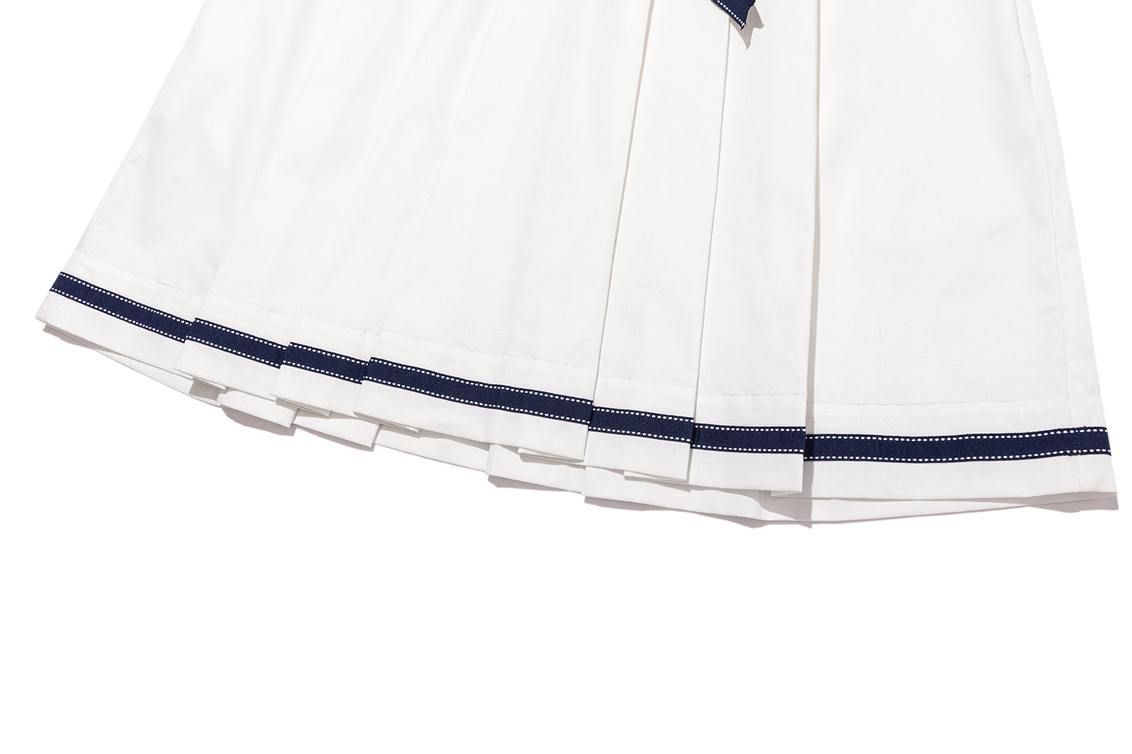 13DE MARZO Nautical Style Pleated Dress - 13DE MARZO