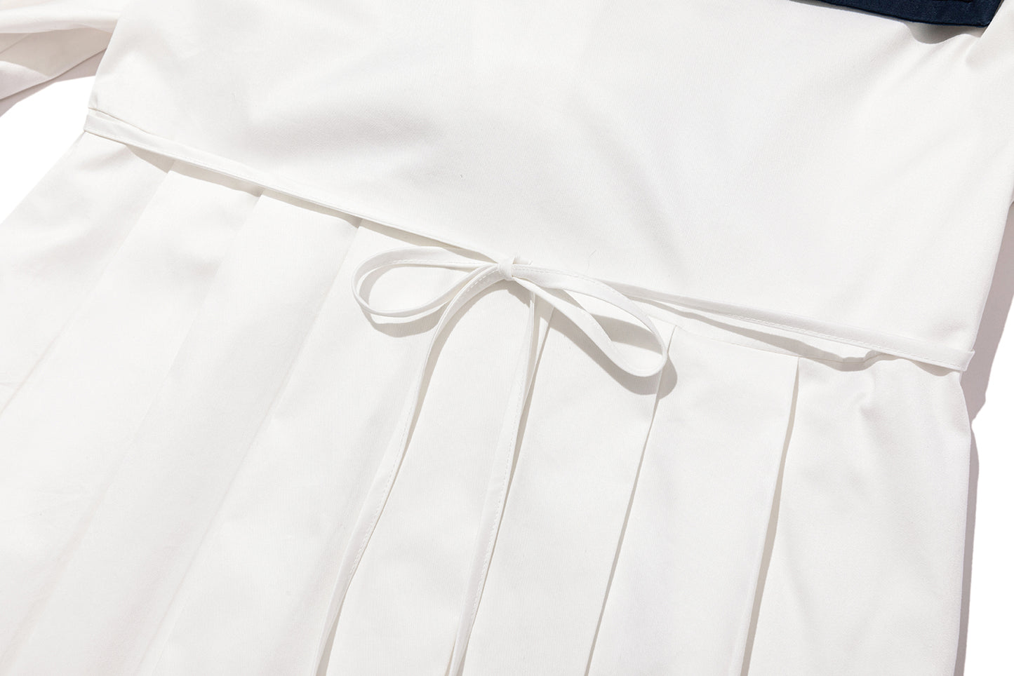 13DE MARZO Nautical Style Pleated Dress - 13DE MARZO