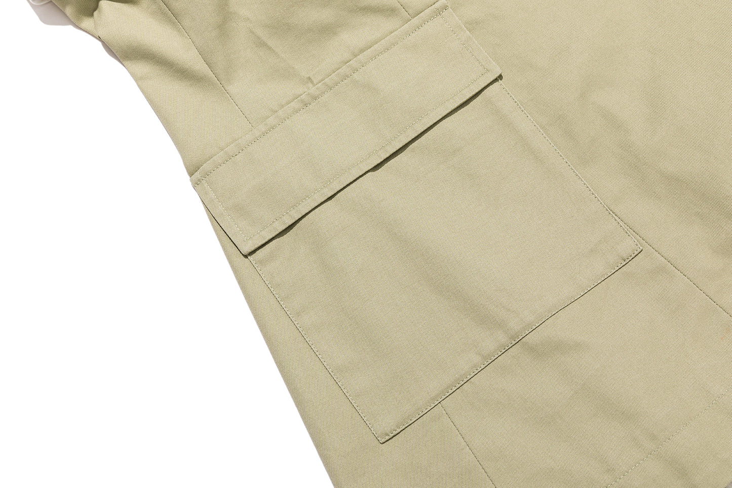 13DE MARZO Two-piece Style Blazer with Badge Dress Khaki - 13DE MARZO