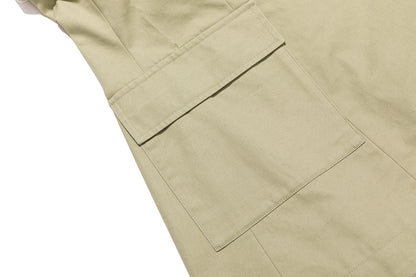 13DE MARZO Two-piece Style Blazer with Badge Dress Khaki - 13DE MARZO